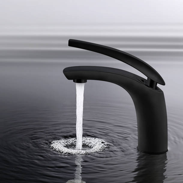 Kingmore Cantabile Single Hole Faucet Singlehandle Bathroom Faucet & Reviews Wayfair